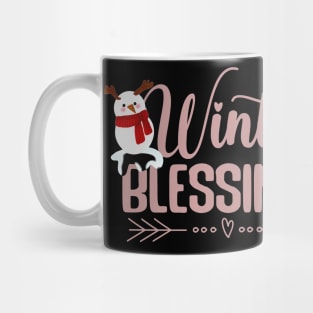 winter blessings Mug